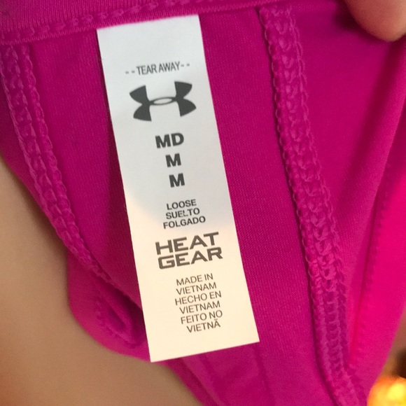 Brand New Under Armour Heatgear Pink Tank Top - Picture 9 of 15